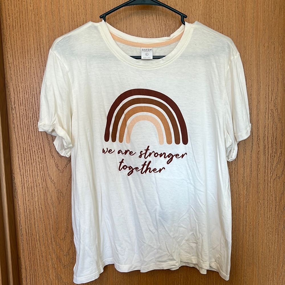 We are stronger together tee